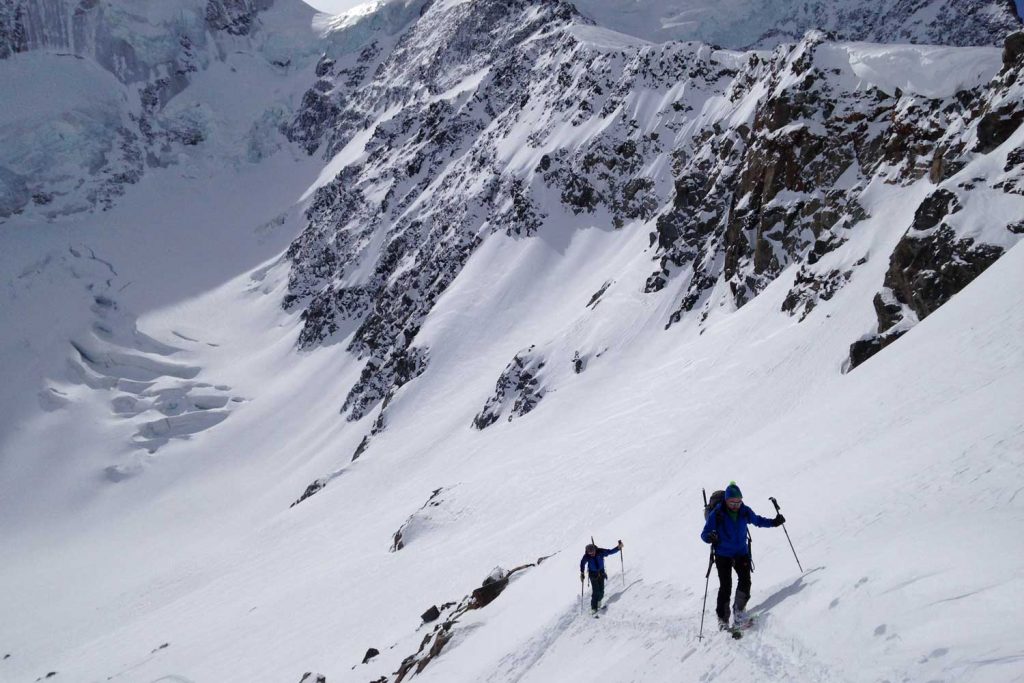 Skitour-Piz-Palü---Anstieg-zur-Gemsfreiheit