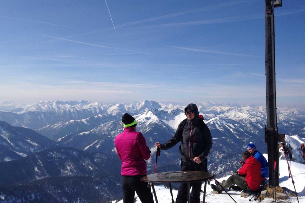 Skitour-für-Einsteiger-im-Spitzingseegebiet---Rotwand-Gipfel
