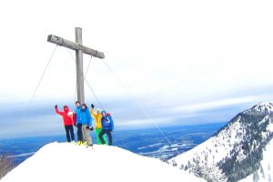 Skitour-für-Einsteiger-in-den-Chiemgauer---Feichteck-Gipfel