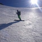 Skitour-Ötztaler-Wildspitz---Abfahrt-am-Taschachferner