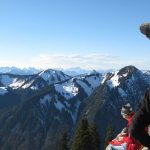 Schneeschuhtour-Rund-um-den-Spitzingsee---Blick-in-die-Bayerischen-Alpen