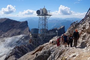 Wanderung-Ehrwalder-Alm-Gatterl-Zugspitze---Am-letzten-Anstieg-zur-Zugspitze