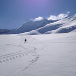 Skidurchquerung-Stubaier-Alpen---Abfahrt-von-der-Daunscharte-über-Sulztalferner