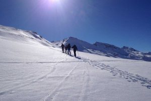 Skitouren-Heidelberger-Hütte---Anstieg-zum-Zahnjoch