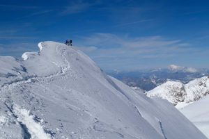 4000er-im-Wallis-Monte-Rosa---Gipfelgrat-Parrotspitze