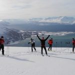 Skitouren-Norwegen-Lyngenalps---Am-Gipfel