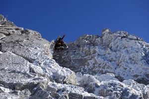 Vorbereitung zur Bergführerausbildung - Abklettern