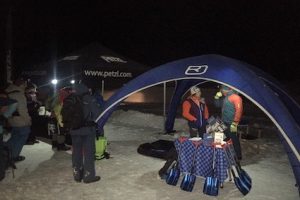 Ortovox Safety Night 2019 an der Taubensteinbahn - Petzl macht Licht