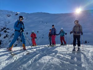Tiefschneekurs Spezial - Skifahrergruppe