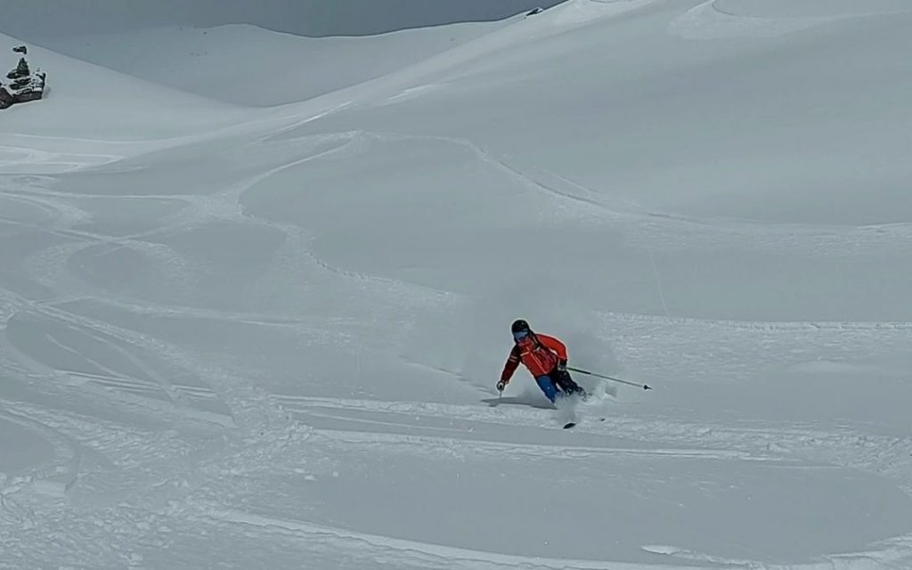 Skitourenkurs im Sellrain - Kühtai - Abfahrt