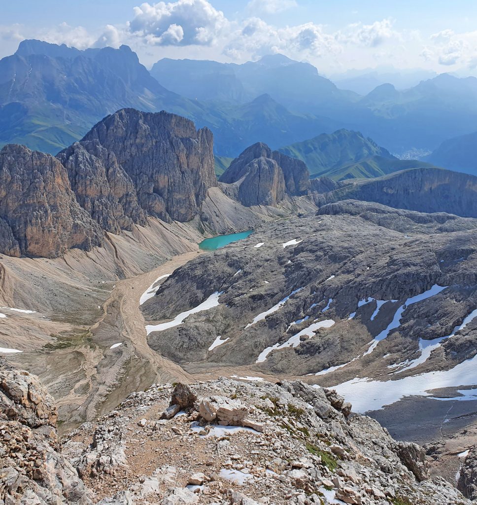 Klettersteige-und-Wandern-im-Rosengarten---Vajoletthütte