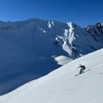 Skitouren im Kleinwalsertal - In der Abfahrt