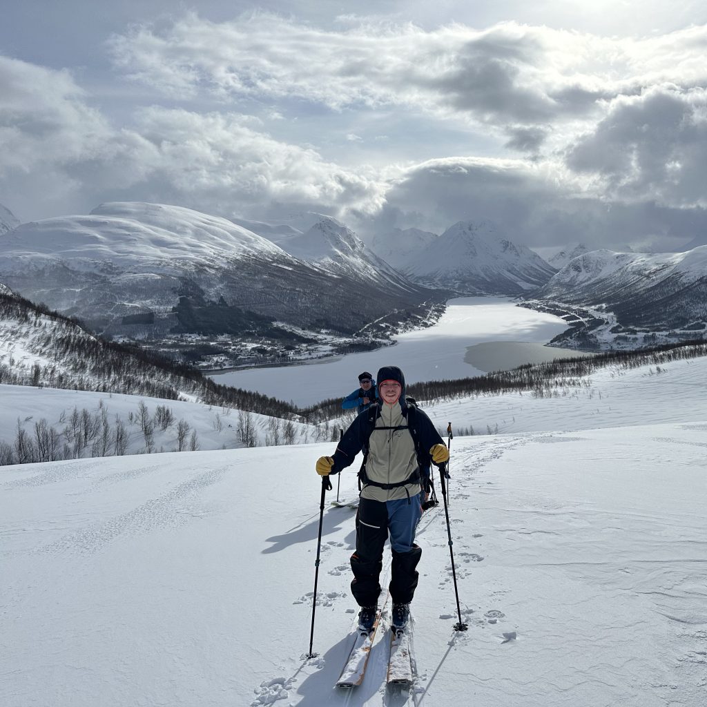 Skitouren Norwegen - Lyngenalpen - Aufstieg zum Tromsdalstinden